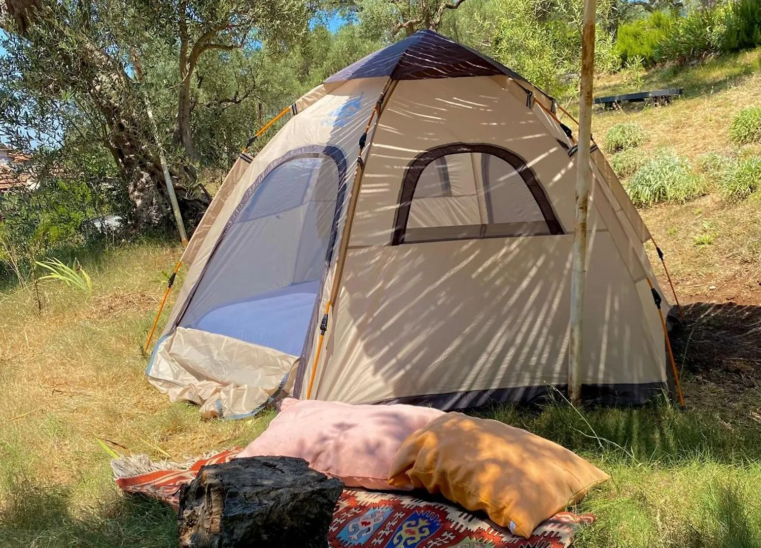 Kamp alanı Kruje Camping