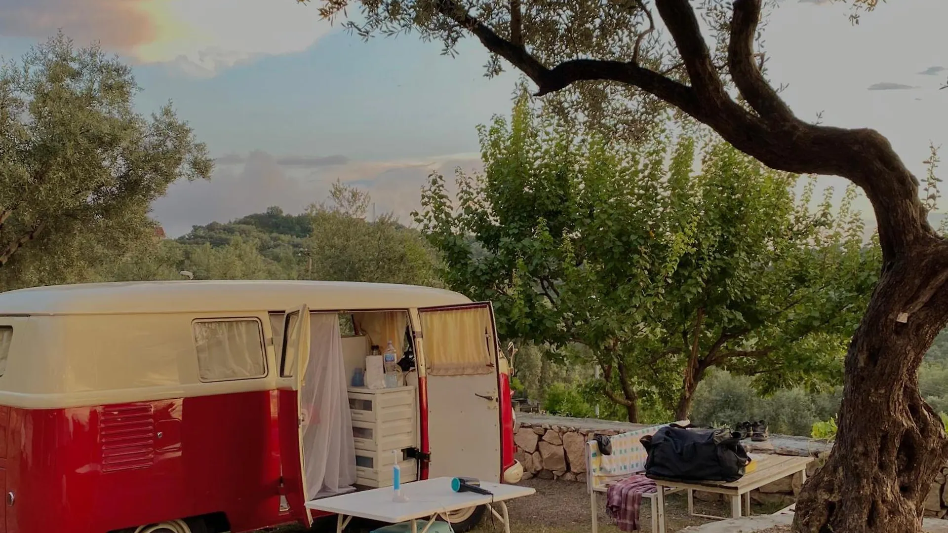 Kamp alanı Kruje Camping